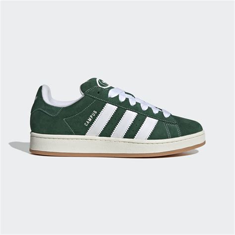 adidas originals green campus|adidas originals campus 00s green.